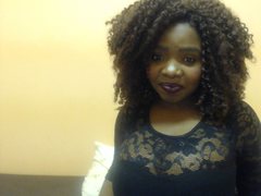 SteamyBoobEbonyX - female with black hair and  big tits webcam at ImLive