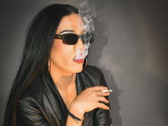 StefyFerrer - shemale with brown hair and  small tits webcam at LiveJasmin