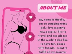 Sweet_Nicolle - shemale with black hair webcam at ImLive