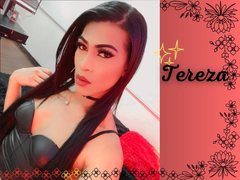 TerezaAdams - shemale with black hair webcam at LiveJasmin