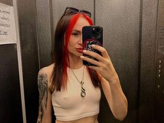 Vallhall666 - female with black hair and  small tits webcam at ImLive