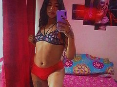 violeth7774 - shemale with brown hair webcam at ImLive