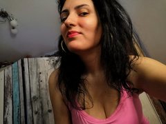 VirtualChocolat - blond shemale with  small tits webcam at ImLive