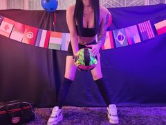 violetta575 - female with red hair and  small tits webcam at ImLive