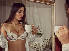 AbieSmith - female with black hair and  big tits webcam at LiveJasmin