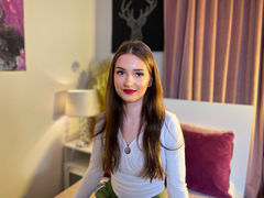 AdelinaEmber - female with brown hair webcam at LiveJasmin