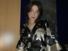 AdelinaMorris - female with brown hair and  big tits webcam at LiveJasmin
