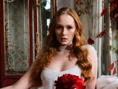 AgataFoxley - female with red hair and  big tits webcam at LiveJasmin