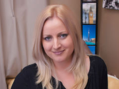 AlexaUShine - blond female with  big tits webcam at LiveJasmin