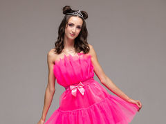 AmberStefanie - female with brown hair and  small tits webcam at LiveJasmin