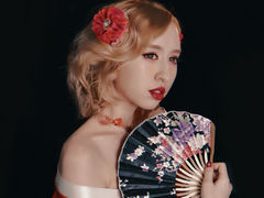 SandraBeatuful - female with red hair and  small tits webcam at LiveJasmin