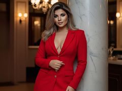 AmberShyne - female with brown hair and  big tits webcam at LiveJasmin