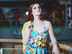 AmelieOnline - female with red hair webcam at LiveJasmin