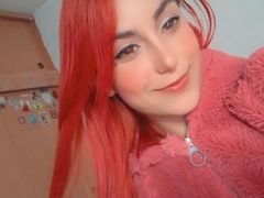 AmyBruno - female with red hair and  small tits webcam at LiveJasmin