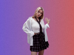 AndreaAdrian - blond female with  big tits webcam at LiveJasmin