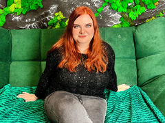 AnnaRolls - female with red hair and  big tits webcam at LiveJasmin
