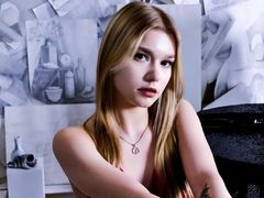 BattyMelody - blond female with  small tits webcam at LiveJasmin