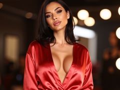 CaitlynEva - female with black hair and  big tits webcam at LiveJasmin
