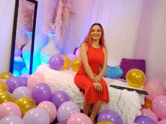 CaroliinaGarcia - female with red hair and  big tits webcam at LiveJasmin