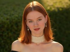CristyRieben - female with red hair and  big tits webcam at LiveJasmin