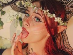 DelisaJade - female with red hair and  small tits webcam at LiveJasmin