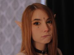Dragness - female with red hair and  big tits webcam at LiveJasmin