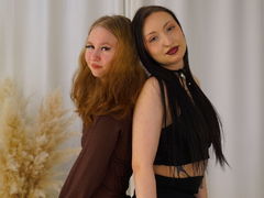 EasterAndEda - blond female with  small tits webcam at LiveJasmin