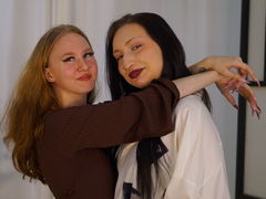 EasterAndEda - blond female with  small tits webcam at LiveJasmin