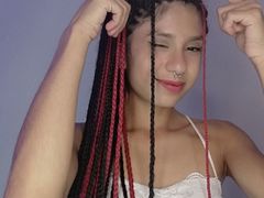 EvelynTrujillo1 - female with black hair webcam at ImLive