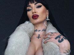 ElektraDaemon - female with black hair and  big tits webcam at LiveJasmin