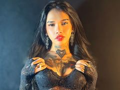 ElizabethValdez - shemale with black hair webcam at LiveJasmin