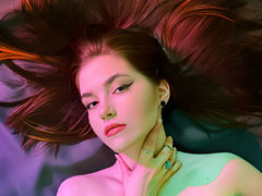 ElzaBliss - female with brown hair and  big tits webcam at LiveJasmin