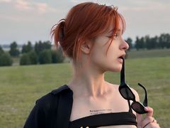 EmiCharm - female with red hair and  small tits webcam at LiveJasmin