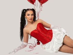 EvelineHarlow - female with brown hair webcam at LiveJasmin