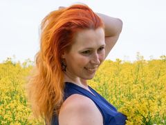 EvieBennet - female with red hair webcam at LiveJasmin