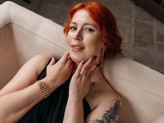 EvieBennet - female with red hair webcam at LiveJasmin