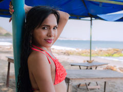 halliecherry - female with black hair and  small tits webcam at LiveJasmin