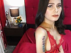 IvanaJaxton - shemale with black hair webcam at LiveJasmin