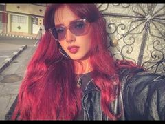 JazzCarter - female with red hair and  big tits webcam at LiveJasmin