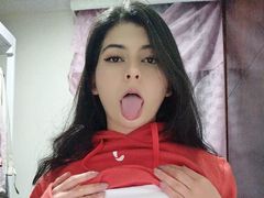 JeenyllKurtz - female with brown hair and  small tits webcam at LiveJasmin