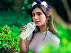 JeenyllKurtz - female with brown hair and  small tits webcam at LiveJasmin