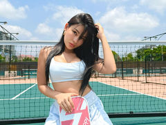 JiJi - female with brown hair and  big tits webcam at LiveJasmin