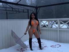 EsmeraldaRincon - female with black hair and  big tits webcam at LiveJasmin