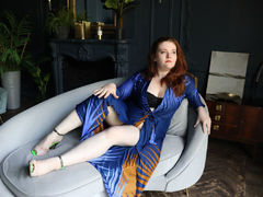 KateMur - female with red hair and  big tits webcam at LiveJasmin