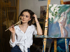 KellyMeow - female with brown hair webcam at LiveJasmin