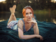 LorenGautier - female with red hair and  small tits webcam at LiveJasmin