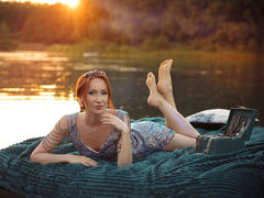 LorenGautier - female with red hair and  small tits webcam at LiveJasmin