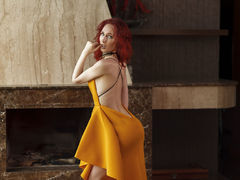 LorenGautier - female with red hair and  small tits webcam at LiveJasmin