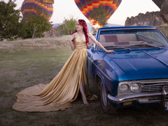 LorenGautier - female with red hair and  small tits webcam at LiveJasmin