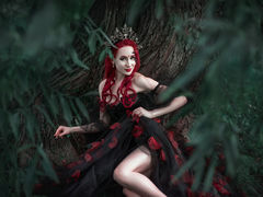 LorenGautier - female with red hair and  small tits webcam at LiveJasmin